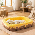 KIMPETS Honey Pot Pet Bed | Soft and Cozy Sweet Dream Mattress | Ideal for Small Dogs and Cats
